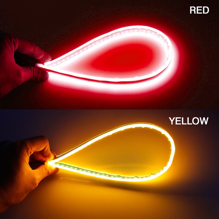 Bộ 2 dải đèn led mí đèn pha ô tô dài 60cm