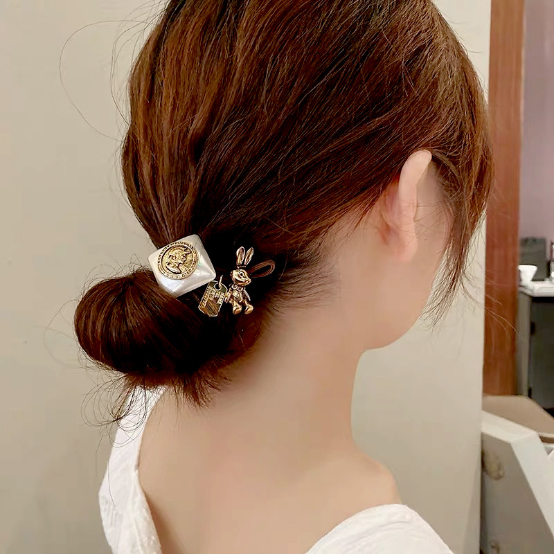 Dây cột tóc thỏ hoàng kim cực xinh - KAShop
