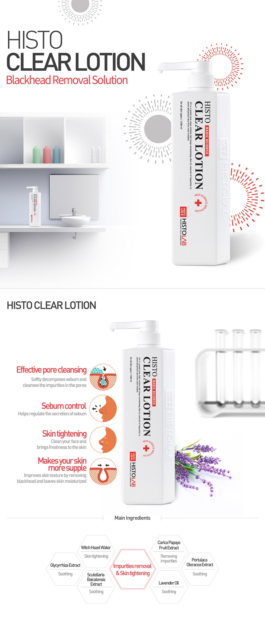 DUNG DỊCH Ủ MỤN - CLEAR LOTION HISTOLAB