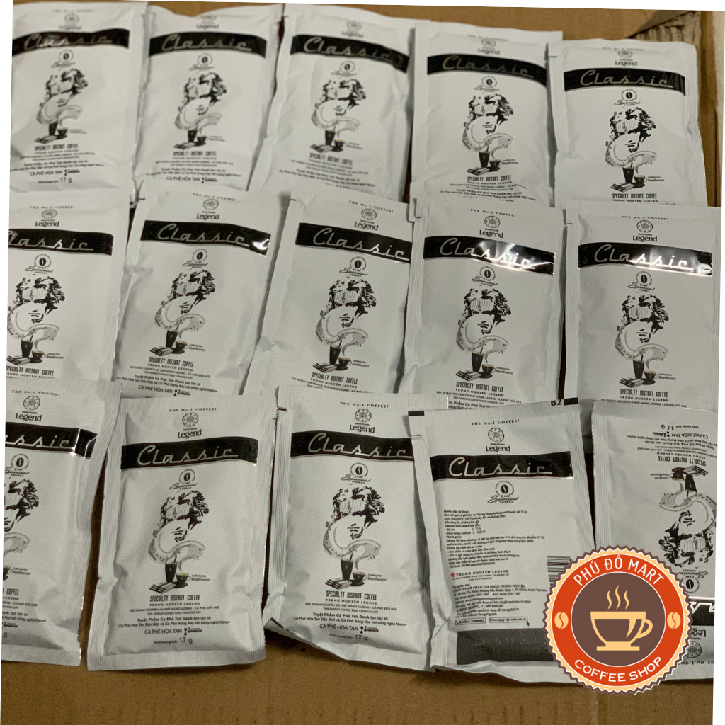 ( Freeship ) Cà Phê Sữa Trung Nguyên Legend Classic - Bịch 50 Gói