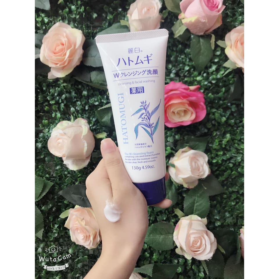 Sữa rửa mặt Ý Dĩ Hatomugi 130g/170g.