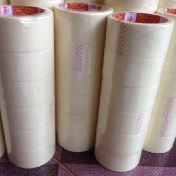 01 cuộn băng dính giấy 1cm - 2cm - 5cm dày 1.4m