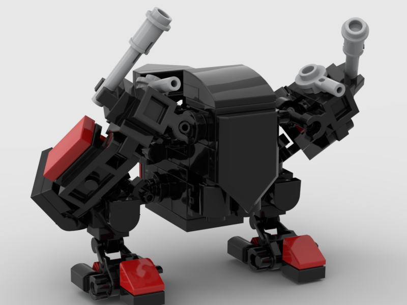 Le Go Đồ Chơi Lắp Ráp Robot Suite Moc Mech Shorter