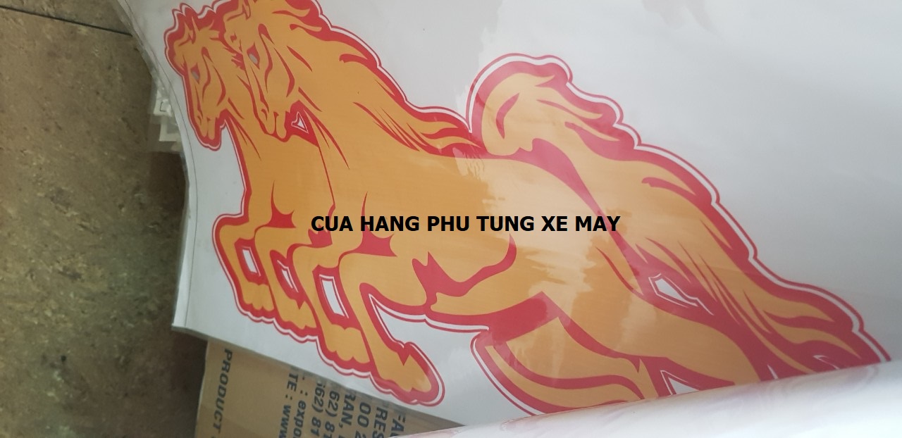 Tem song mã gắn các loại xe