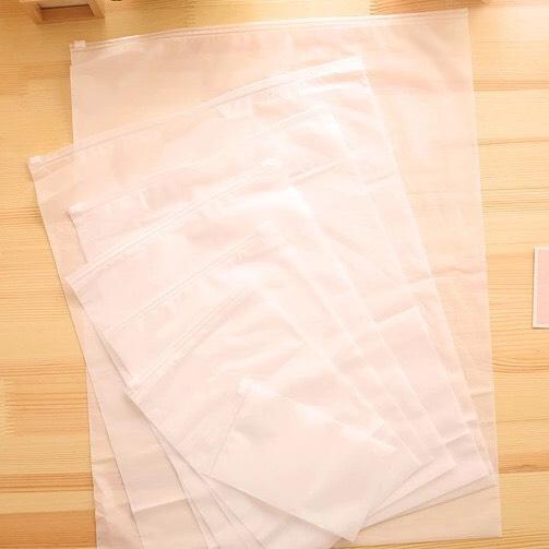 Combo 10 túi zip chống thấm nước đựng đồ du lịch