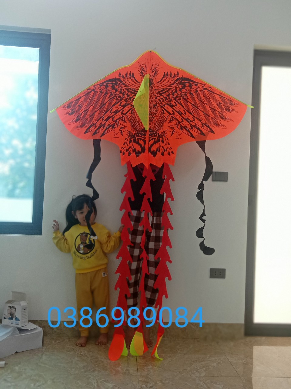Combo diều hắc điêu tặng kèm 50m dây