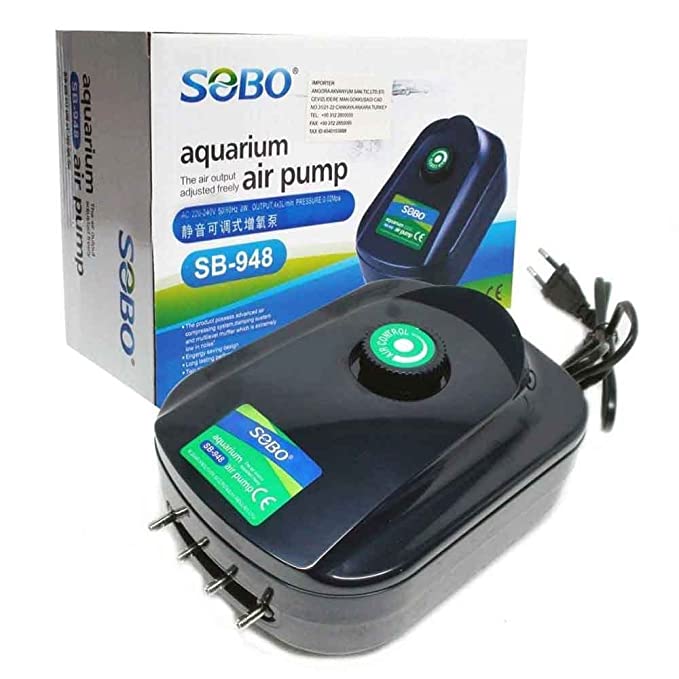 Máy bơm oxy hồ cá 4 vòi sobo sb-948
