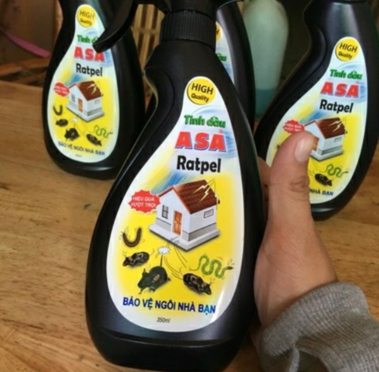 XỊT XUA ĐUỔI CHUỘT ASA RATPELL 350ML (XUA ĐUỔI CHUỘT , RẮN ,RẾT CỰC HIỂU QUẢ)