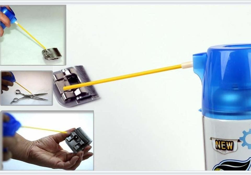 Bình xịt làm mát và vệ sinh tông đơ 7 tác dụng