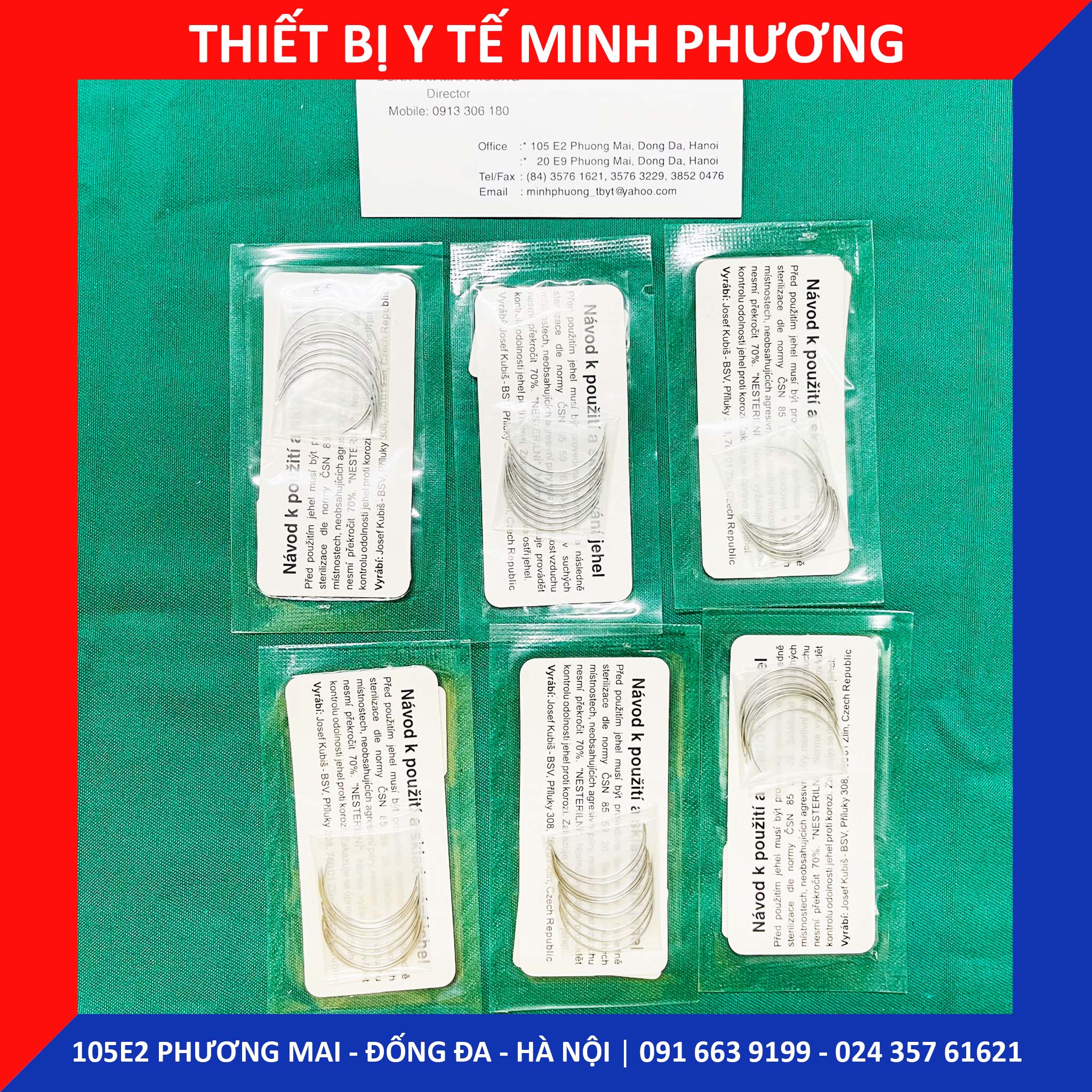 Set 10 kim tập khâu các loại