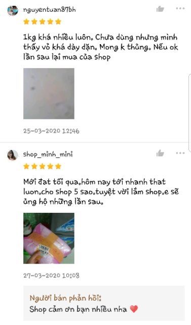 7kg Túi 4×16cm, 4×18cm dài (Không xếp)