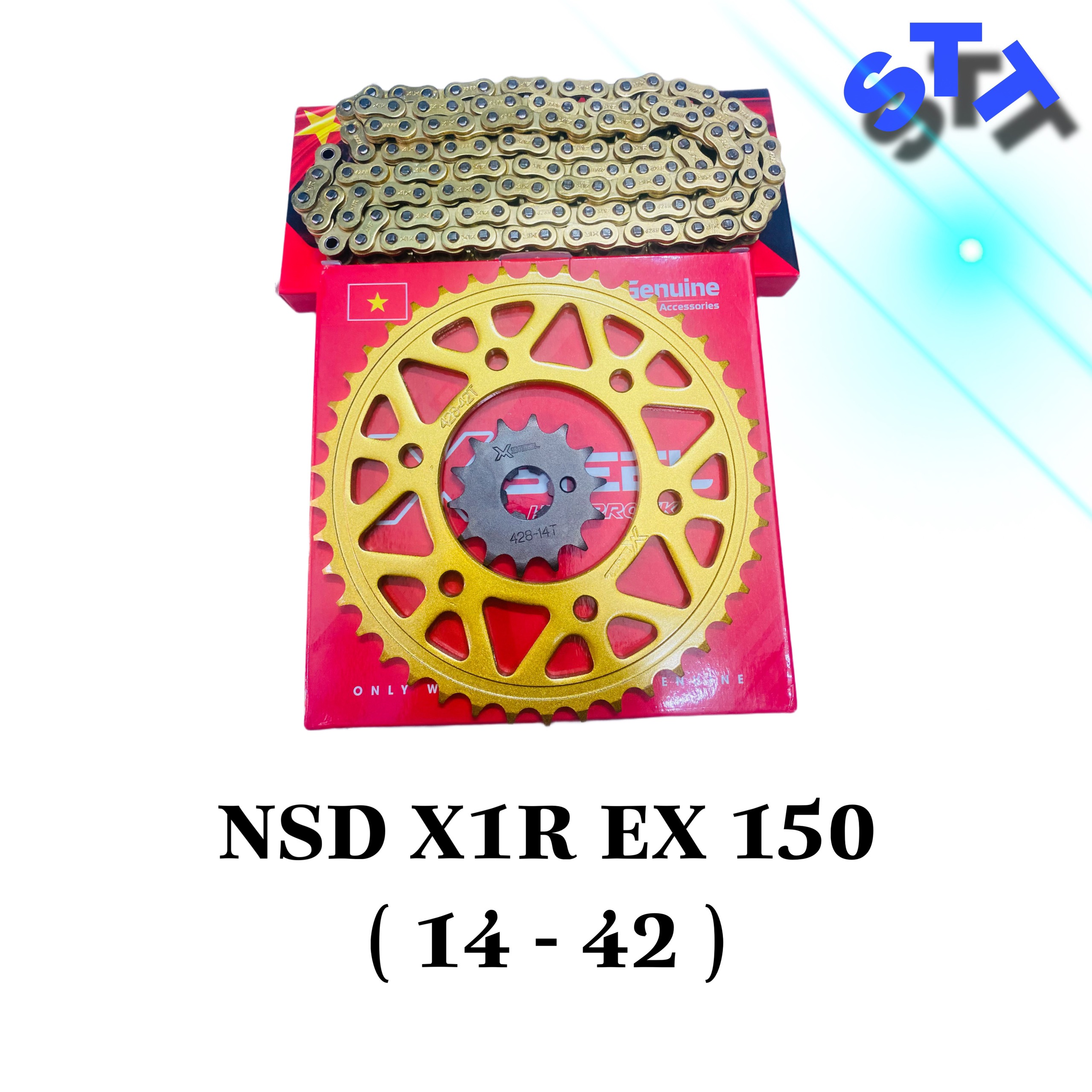 Nhông sên dĩa x1r exciter 150