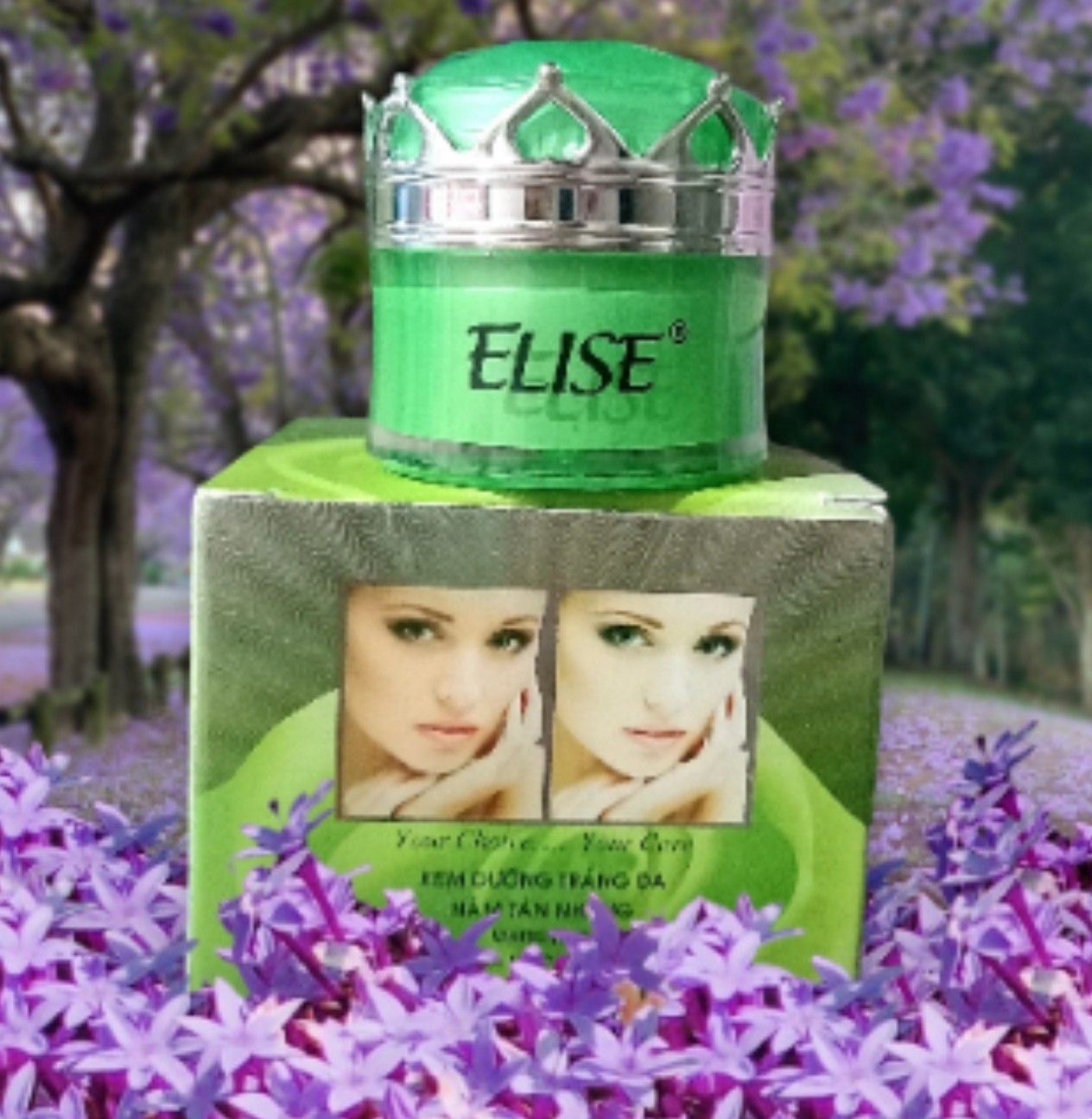 Kem Elise dưỡng trắng da, ngừa nám, tàn nhang 10g