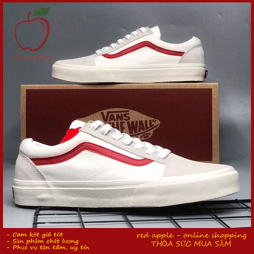 [Háng lỗi nhẹ thanh lý] Giày thể thao Style 36 Sọc Đỏ - RED APPLE SHOP