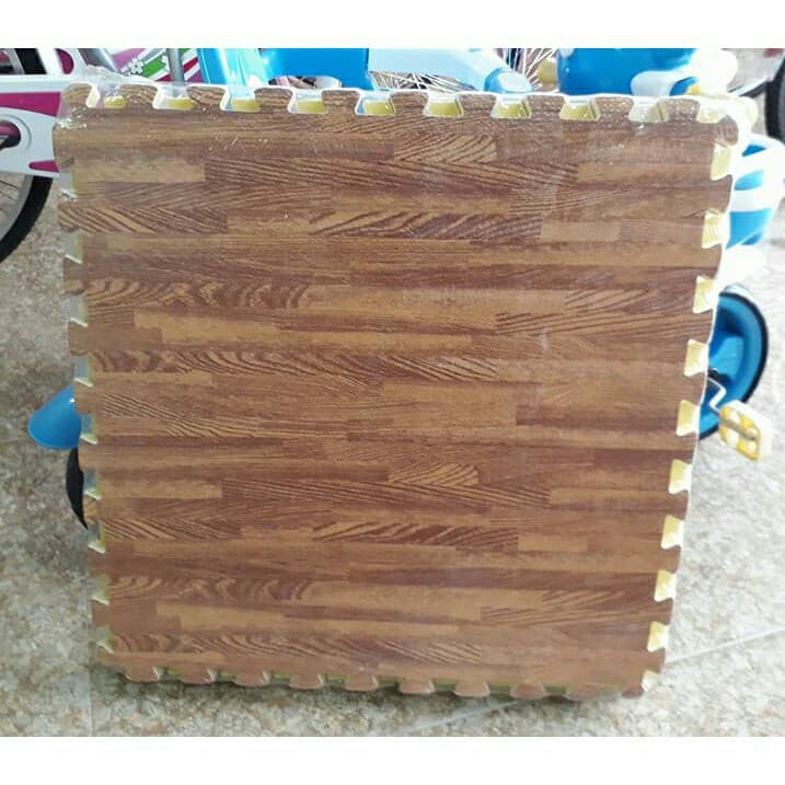Thảm Xốp Ghép Màu/Vân Gỗ (6 Tấm Kích Thước 60*60Cm)