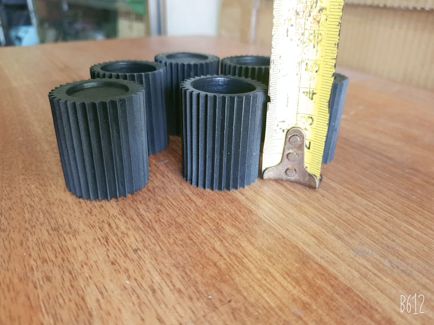Bộ 10 nút cao su bịt đầu ống thép 26,7mm