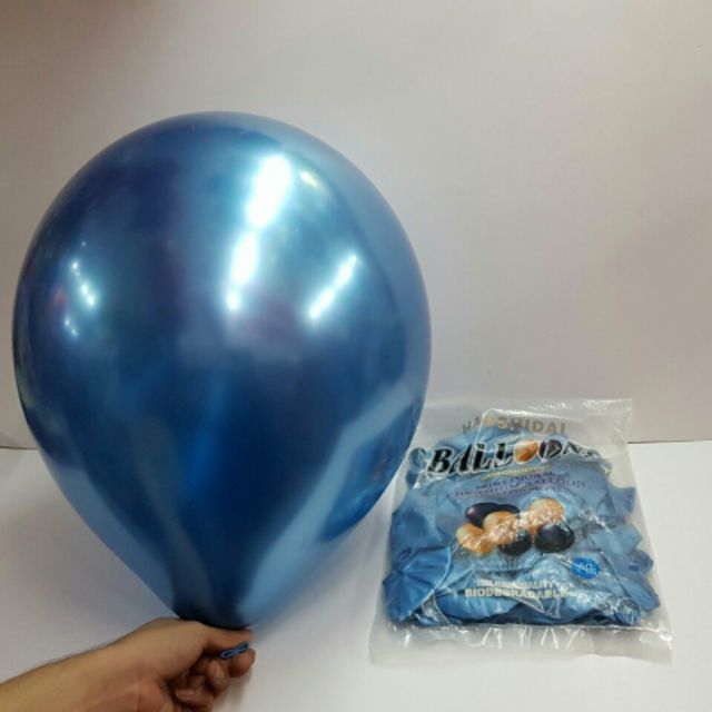 Set 20 quả bóng tròn siêu nhũ mạ Crom siêu đẹp size 12 inch