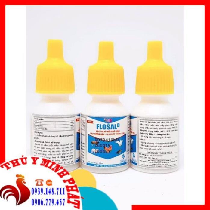 Flosal D (10ml) khò khè, hen khẹt