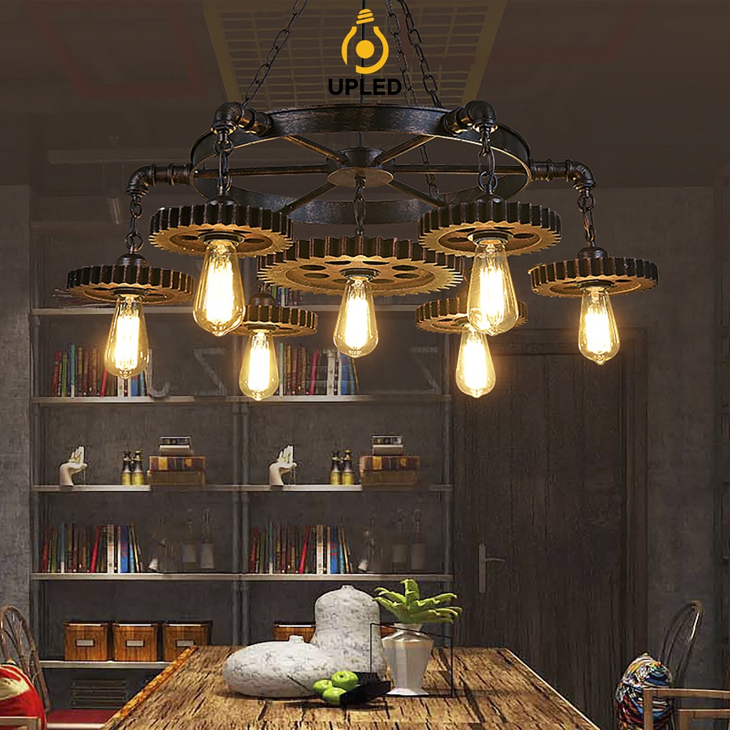 Bóng Đèn Dây Tóc Edison 4W Đui E27 Trang Trí Cổ Điển UPLED