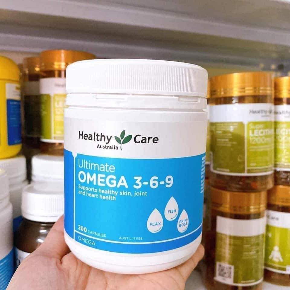 [Hàng Auth - Chọn màu] [Chính hãng] Omege 3-6-9 Healthy Care 200 Viên