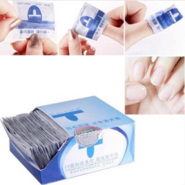 Nail giấy ủ gel 200cái/hộp