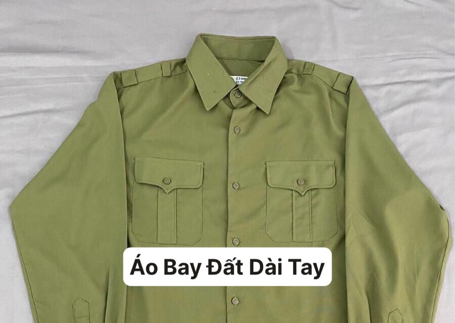 Áo Si Quan Bay Đất Dài Tay