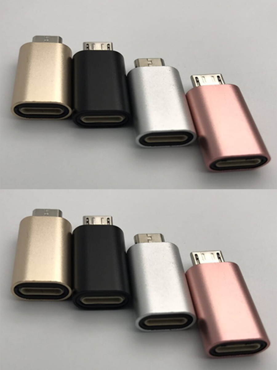 Lightning to Micro USB adapter jack adapter for iPhone iPad and Android