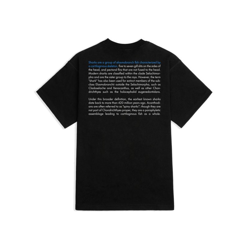 LEVENTS® Áo thun SHARK TEE/ BLACK