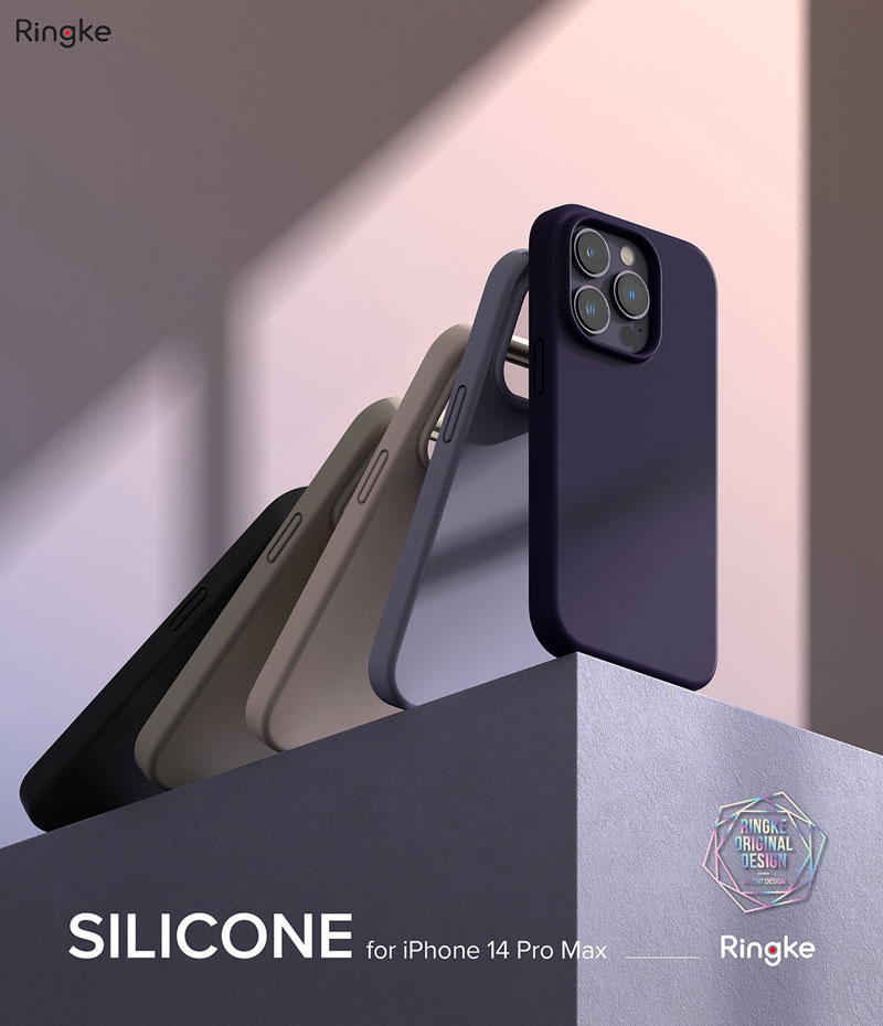 Ốp lưng iPhone 14 Pro Max / 14 Pro / 14 Plus / 14 RINGKE Silicone