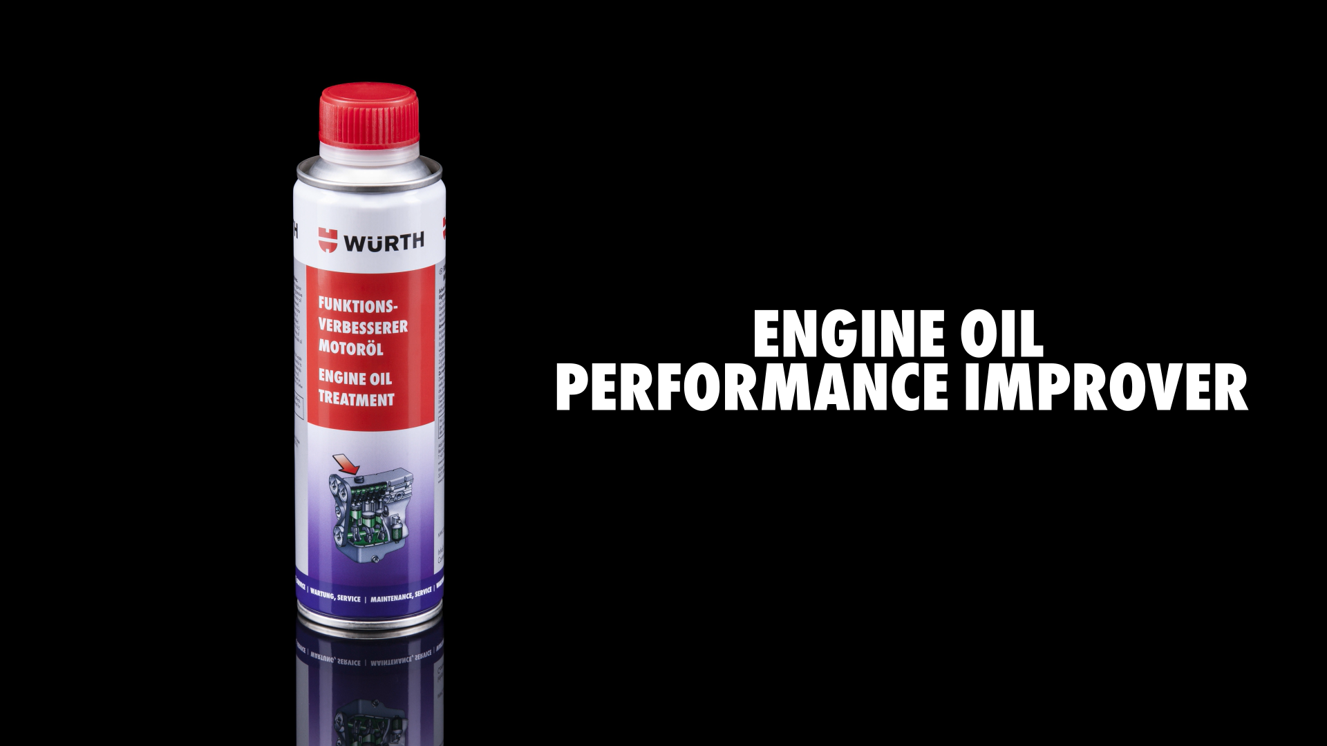 Wurth Phụ Gia Dầu Nhớt Engine Oil Treatment 300Ml