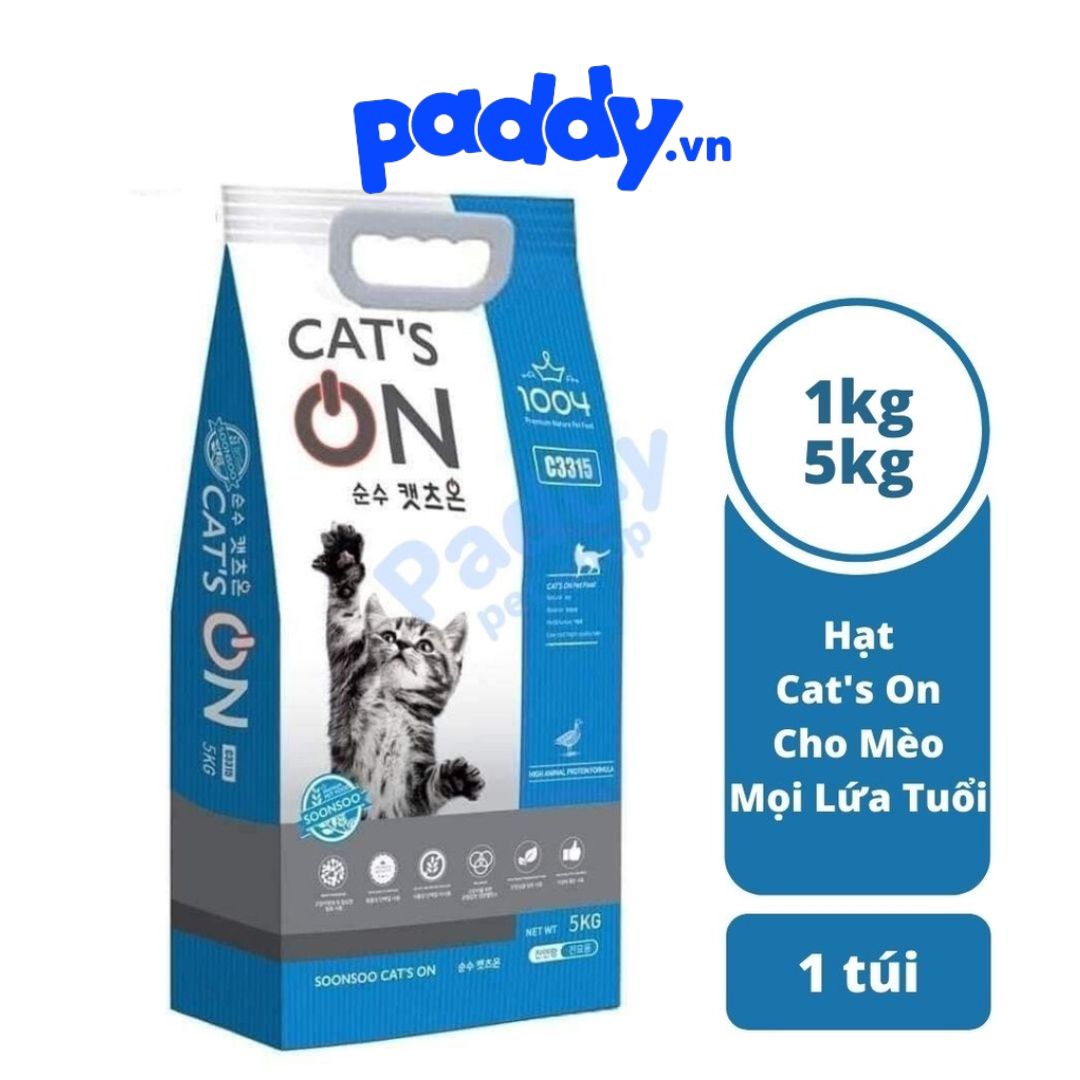Hạt Cho Mèo Mọi Lứa Tuổi Cats On