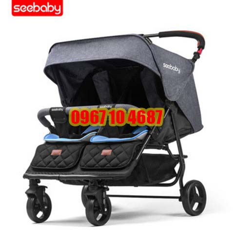 Xe Đẩy Đôi Cao Cấp Seebaby T22
