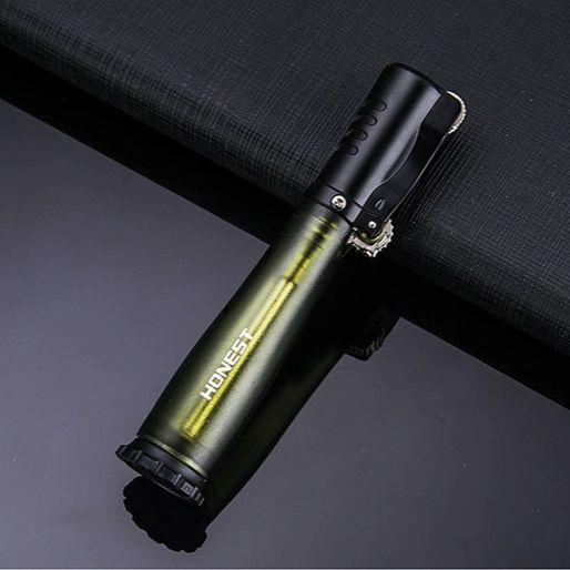 [HCM]Bật lửa khò cao cấp Honest 3036-Khóa rãnh tay ON/OFF