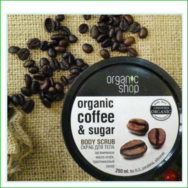 Tẩy da chết Body Organic Shop - Nga