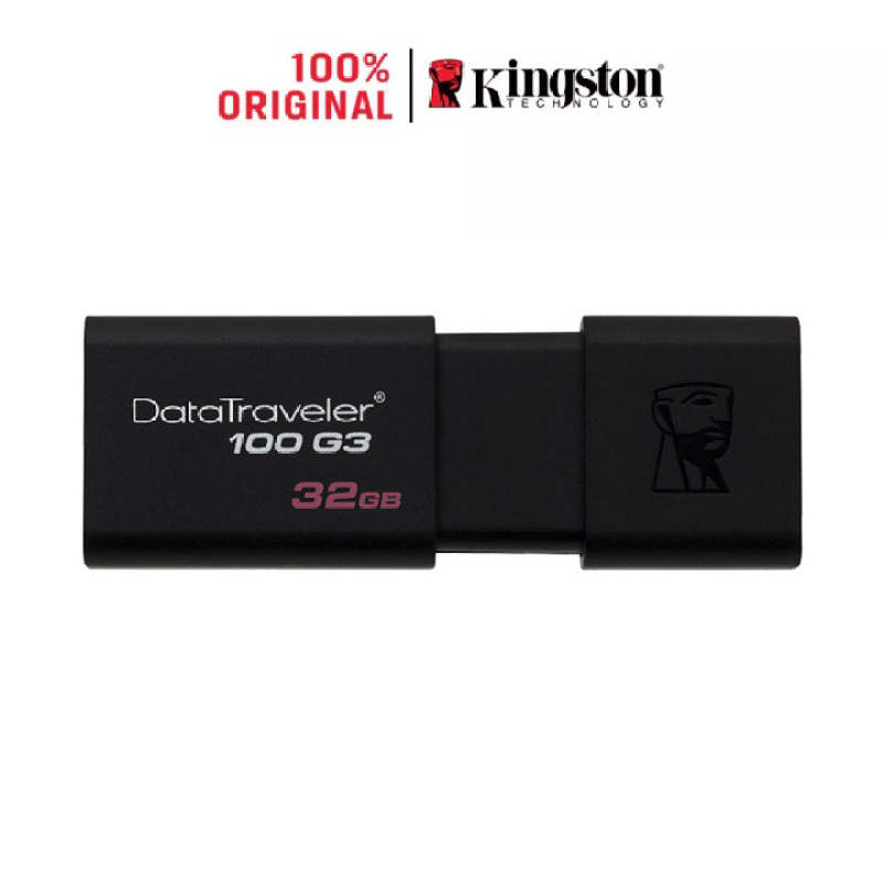 Bảng giá USB Kingston DataTraveler 100 G3 32GB USB 3.0 (DT100G3/32GB) Phong Vũ
