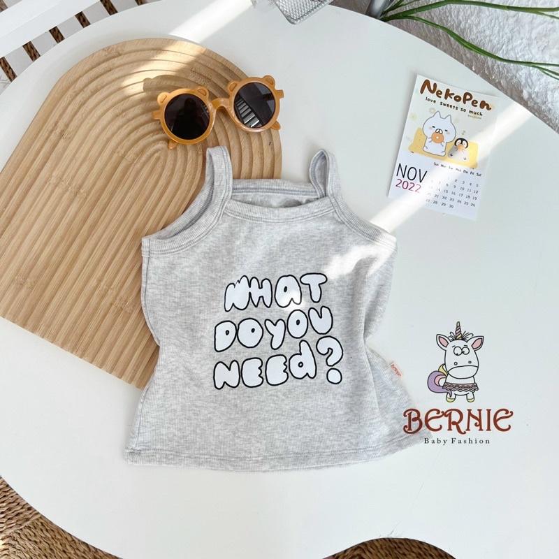 ÁO 2 DÂY BERNIE SIÊU XINH CHO BÉ