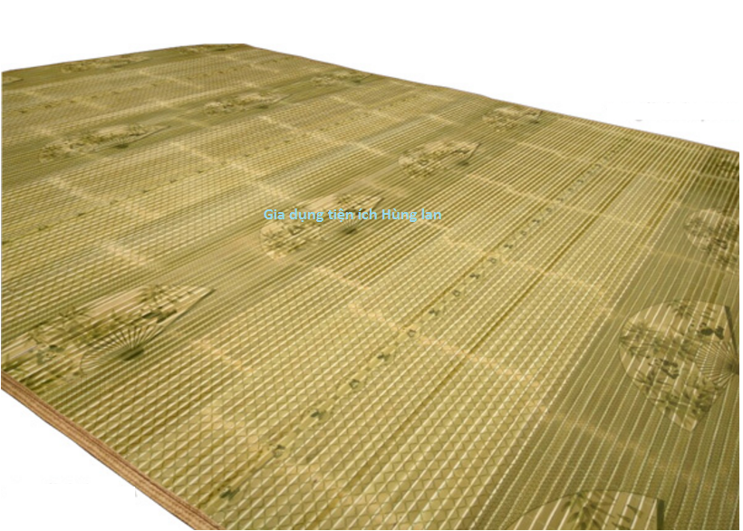 Chiếu trúc Tây Bắc - chiếu tre Tây Bắc 1,8x2m (họa tiết ngẫu nhiên)