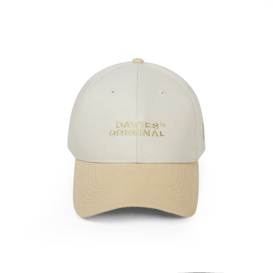 Mũ lưỡi trai nam nữ thêu đẹp màu Be Two Color Baseball Cap - Nón local brand Davies