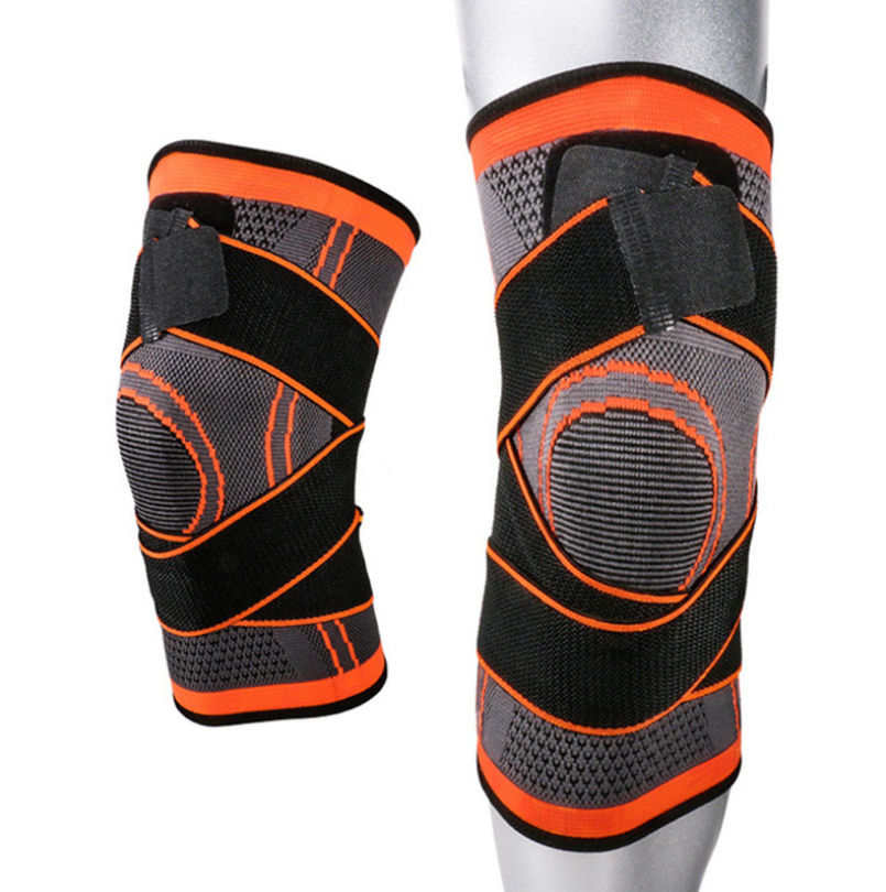 Combo of 2 knee protector wraps, with straps