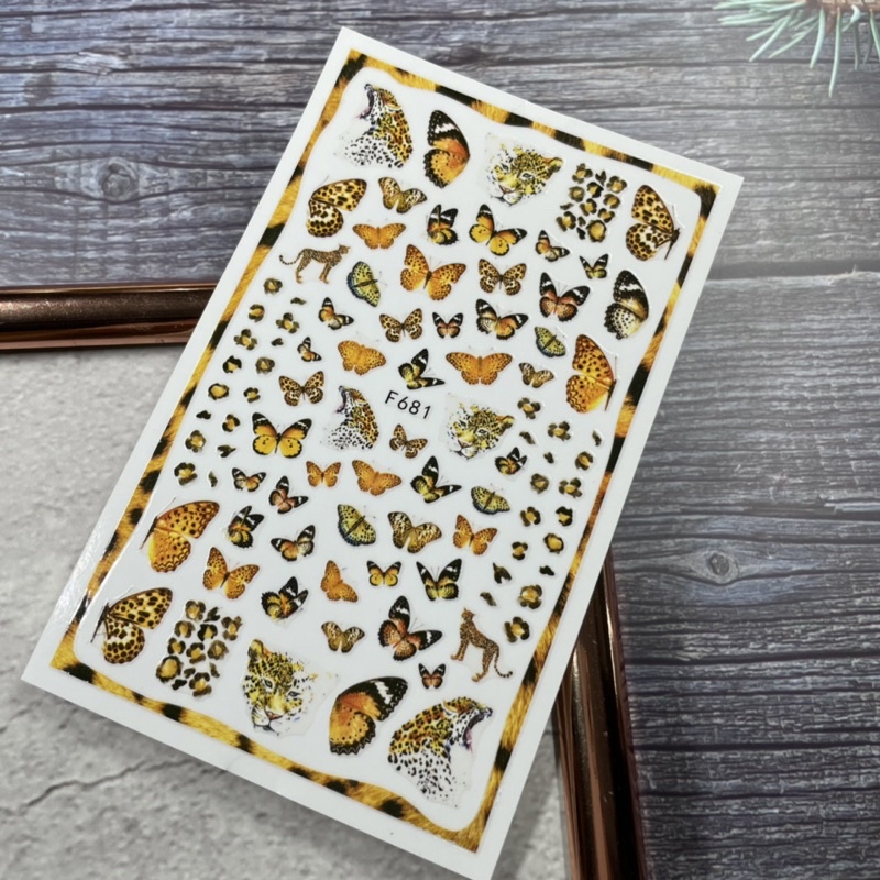 Stick trang trí móng hoạ tiết siêu đẹp, siêu độc, stick dán móng MOON NAIL