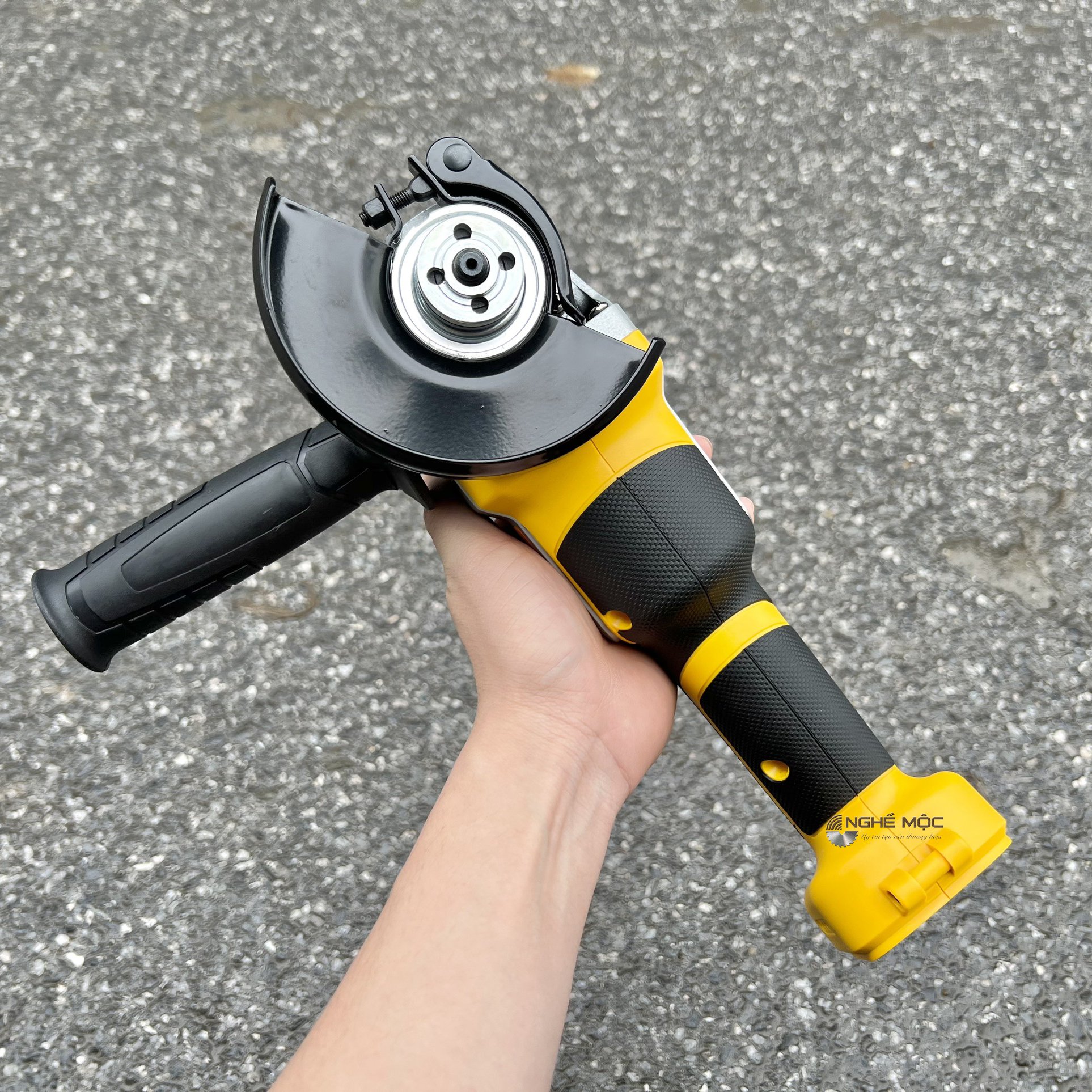 Máy Mài Góc Dekton D20 -AG100S (dùng được chân pin Dewalt)