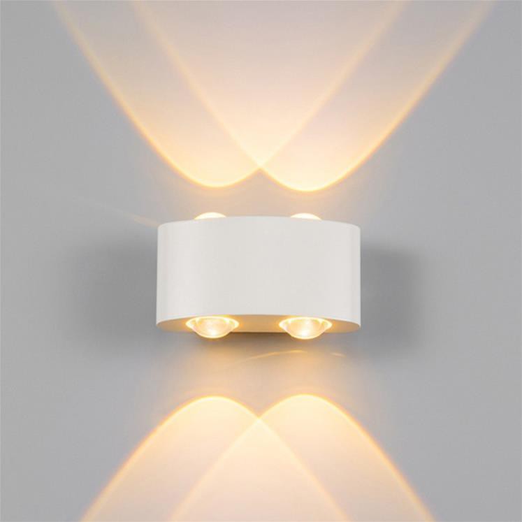 Đèn Led hắt tường trong nhà ngoài trời 2 bóng 4 bóng 6 bóng 8 bóng Led