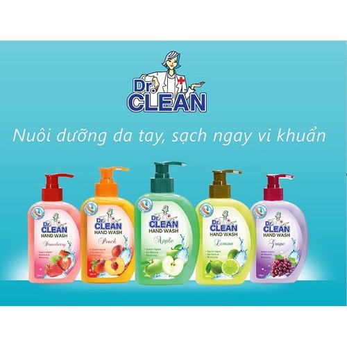 Nước Rửa Tay Dr Clean 500Ml