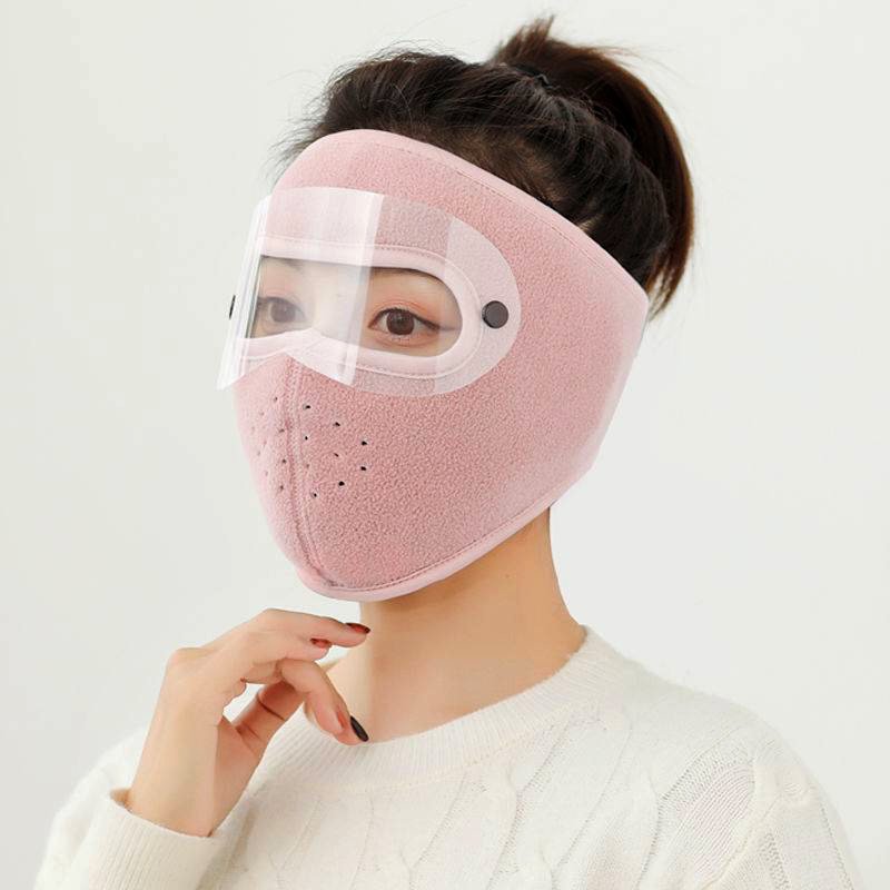 Khẩu trang ninja vải lót nỉ che kín mặt trán chống nắng chống bụi nhiều màu thích hợp cho cả nam và nữ - Khau trang ninja lot ni che kin mat tran chong nang chong bui