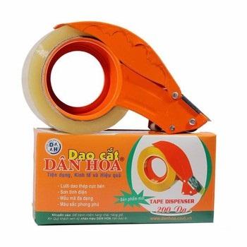 Bộ 1 dao cắt băng dính loại to +1 cuộn băng dính trong 0.5kg - giá siêu rẻ