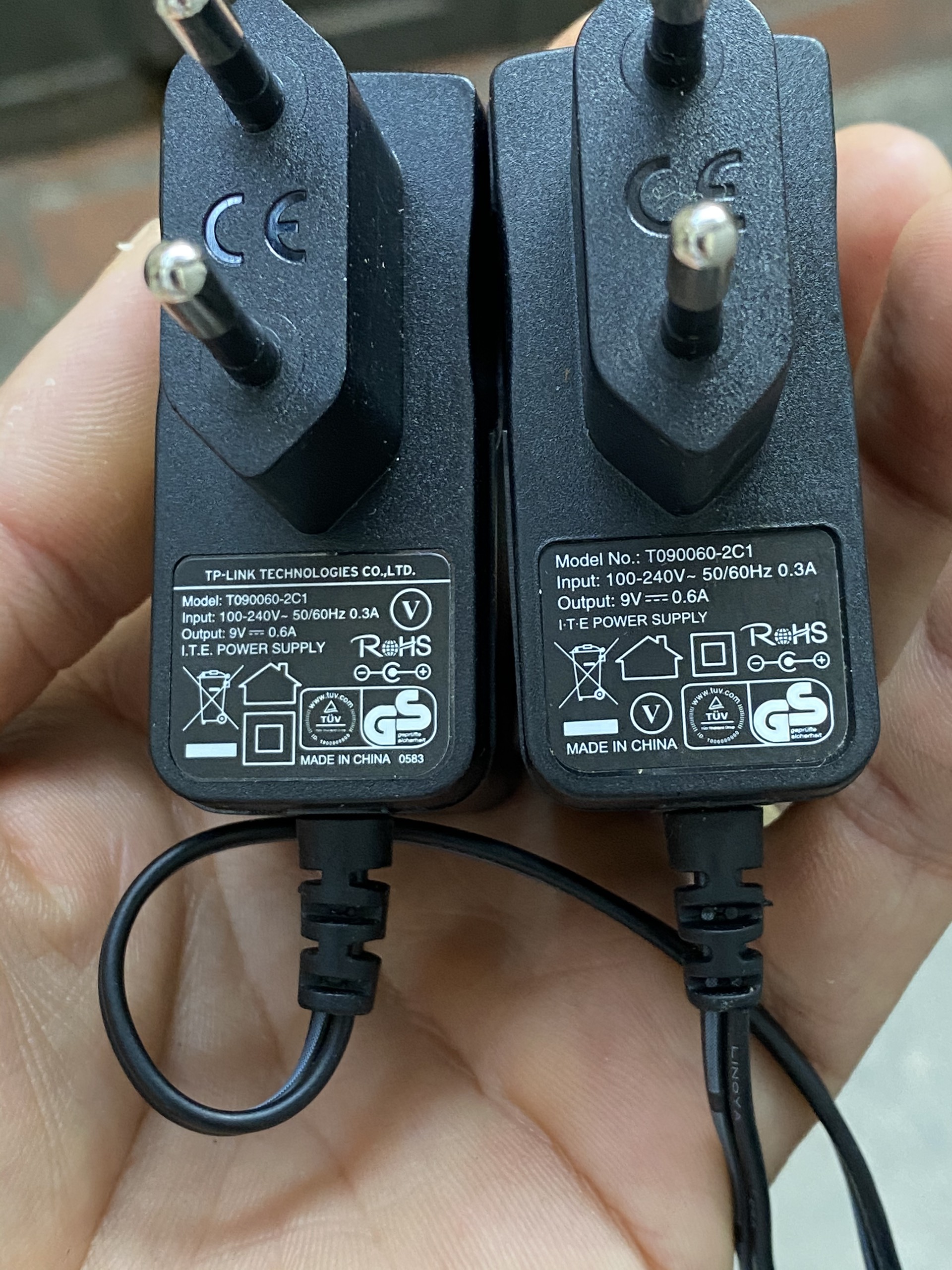 Bộ nguồn wifi Tplink 9V-0.6A hàng chất lượng cao