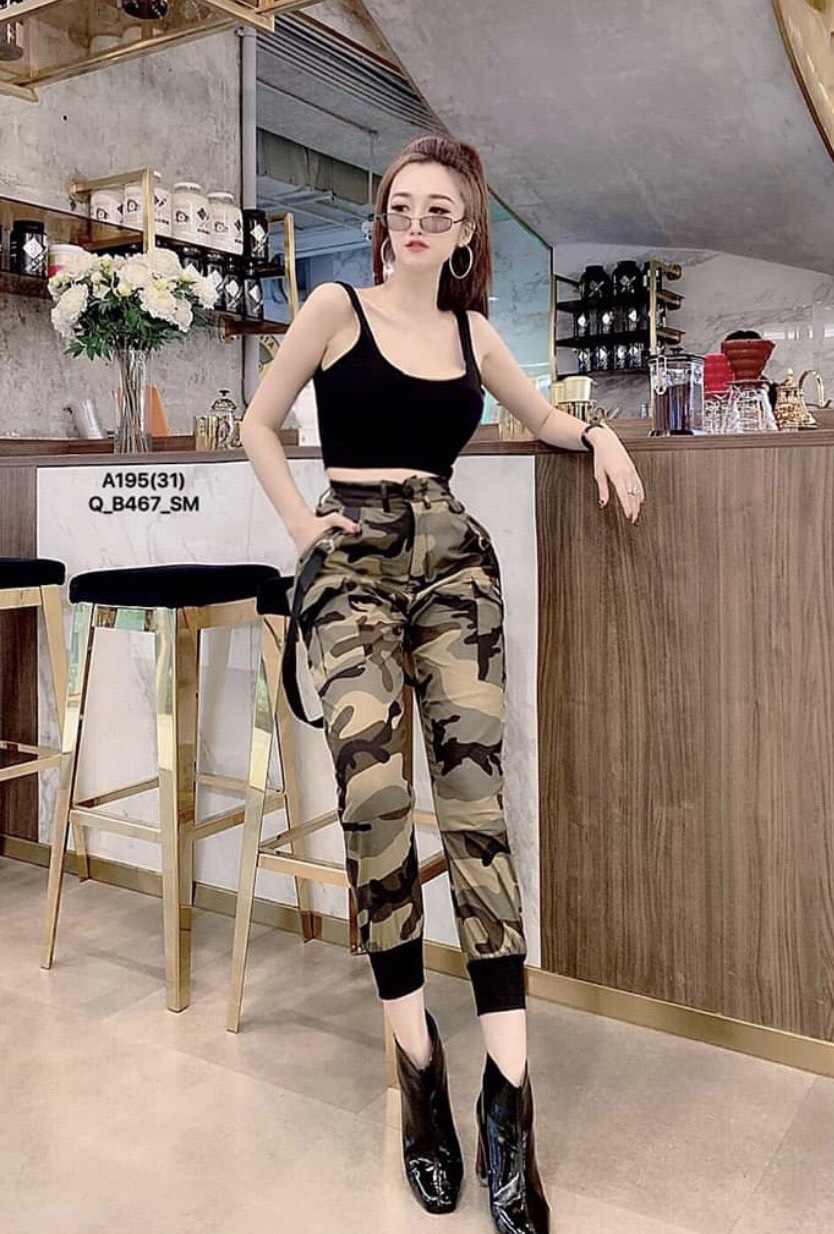 [HCM]SET BỘ SIÊU CHẤT  QUẦN LÍNH AO BA LÔ M003
