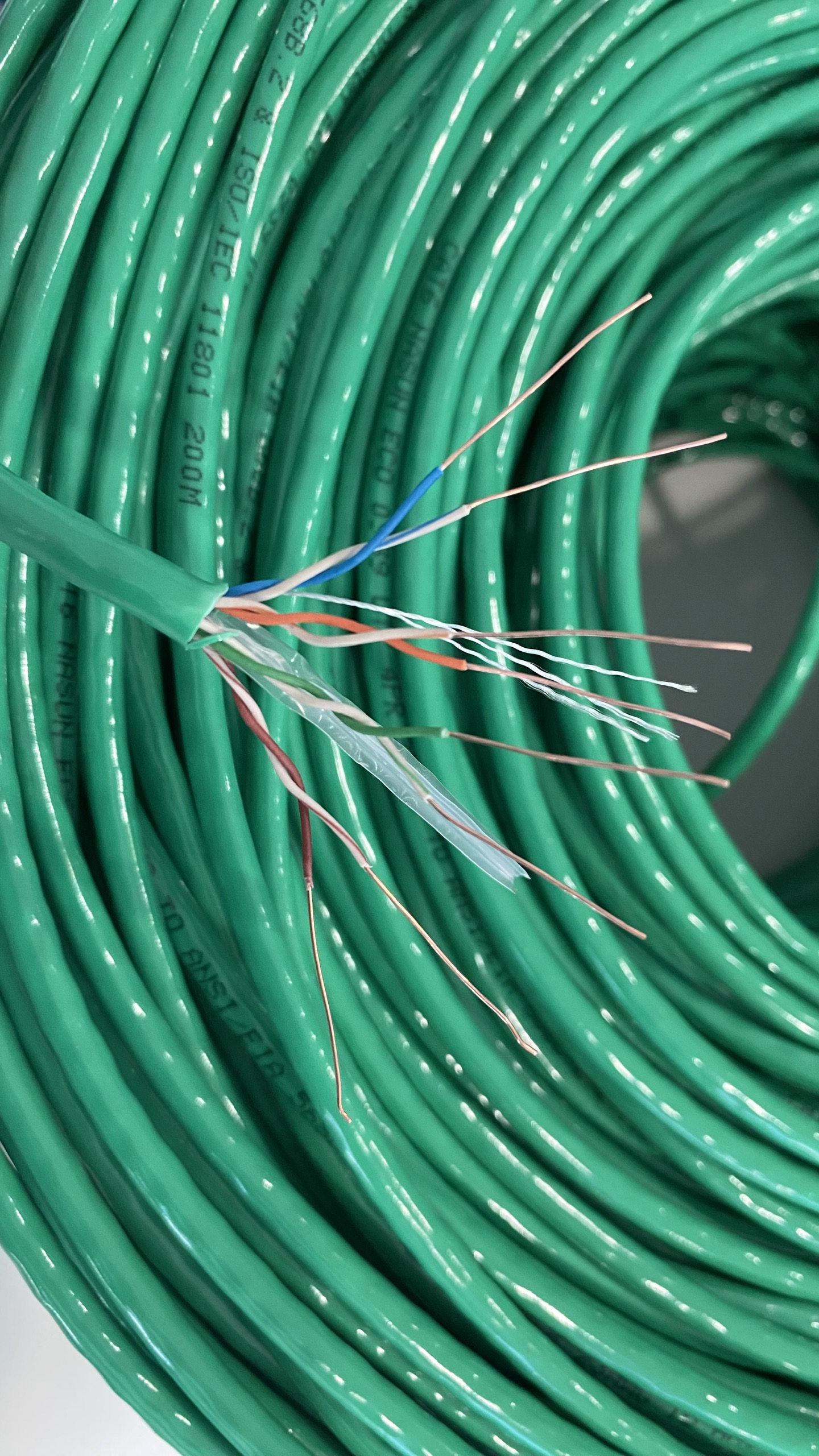 (Cuộn 305m). Dây mạng Cat6 Nasun ECO 0939