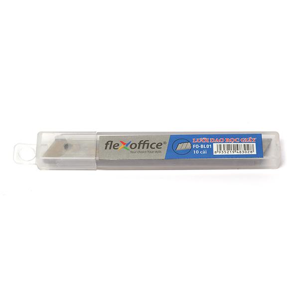 Combo 5 Lưỡi dao rọc giấy Flexoffice FO-BL01