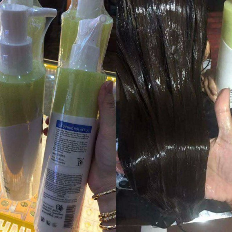 Dầu gội dầu xả siêu phục hồi Wekla